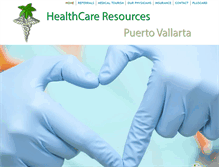 Tablet Screenshot of healthcareresourcespv.com
